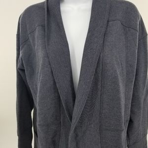 Eddie Bauer Cardigan Midnight Heather - NWT